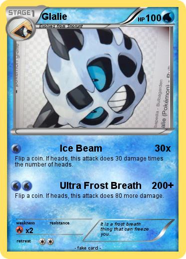 Pokemon Glalie