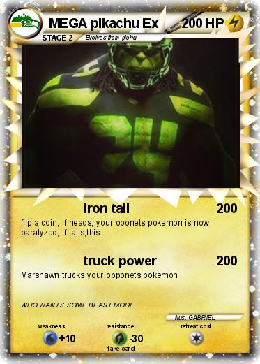 Pokemon MEGA pikachu Ex