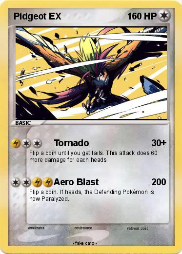 Pokemon Pidgeot EX