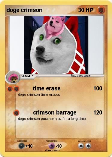 Pokemon doge crimson