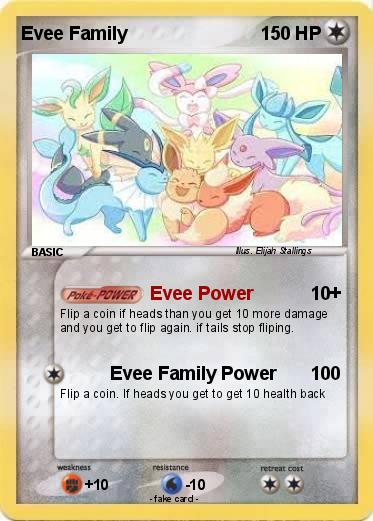 Pokemon Evee Family