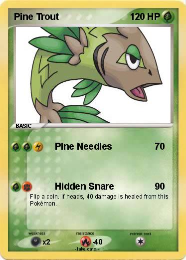 Pokemon Pine Trout