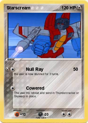 Pokemon Starscream