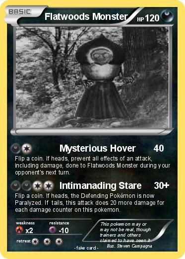 Pokemon Flatwoods Monster