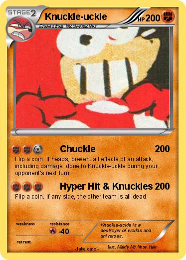 Pokemon Knuckle-uckle