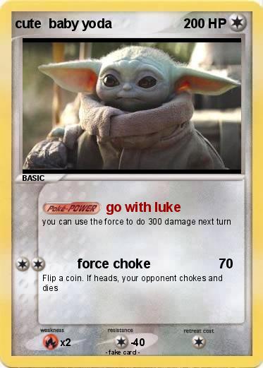 Pokemon cute  baby yoda