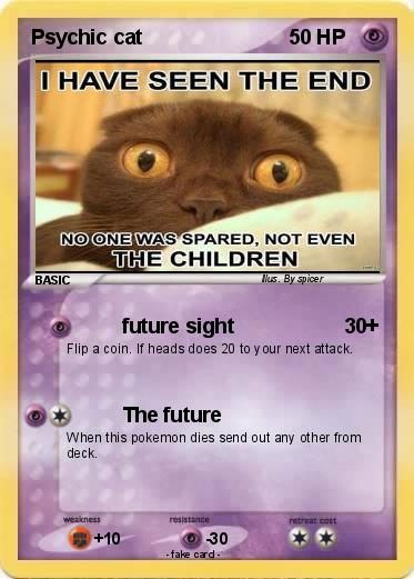 Pokemon Psychic cat