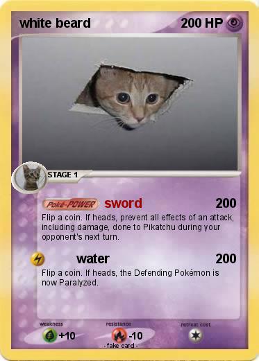 Pokemon white beard