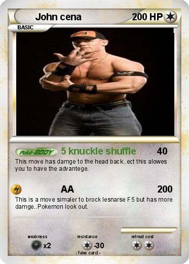 Pokemon John cena