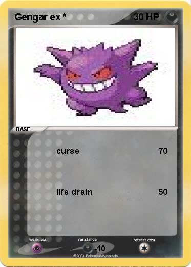 Pokemon Gengar ex *