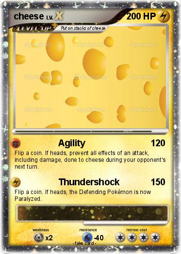 Pokemon cheese