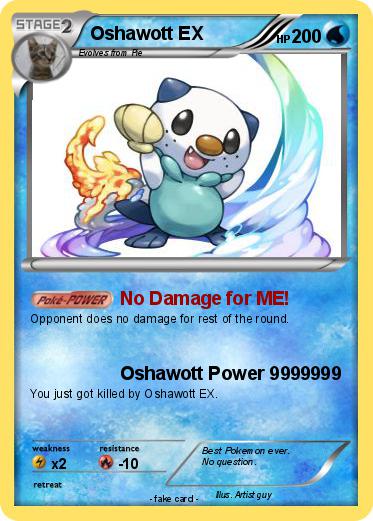 Pokemon Oshawott EX