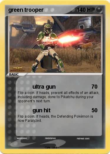 Pokemon green trooper