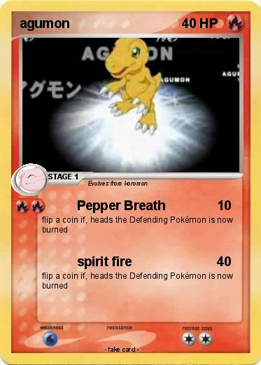 Pokemon agumon