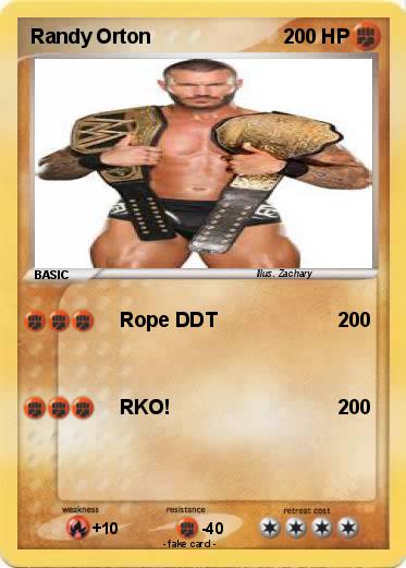 Pokemon Randy Orton