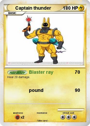 Pokemon Captain thunder