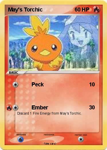 Pokemon May's Torchic