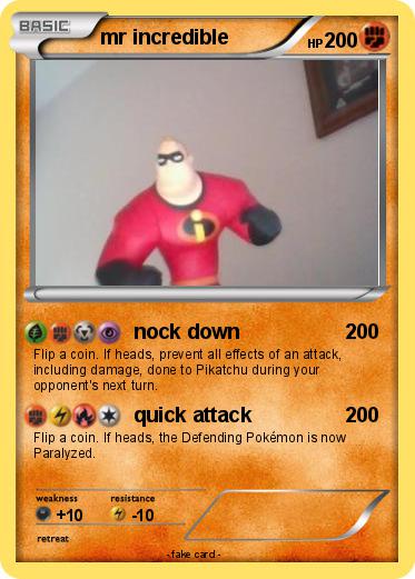 Pokemon mr incredible