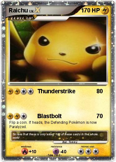 Pokemon Raichu
