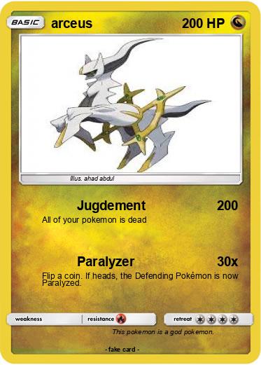 Pokemon arceus