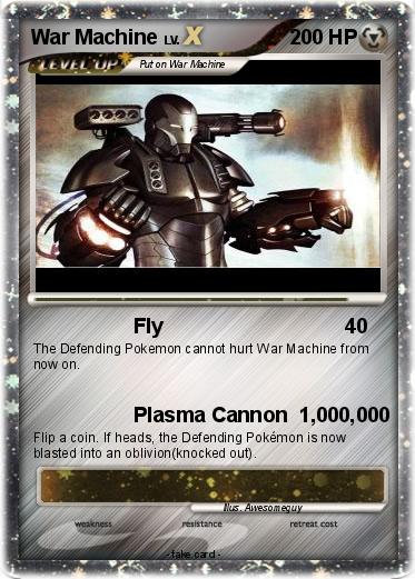 Pokemon War Machine