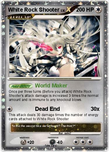 Pokemon White Rock Shooter