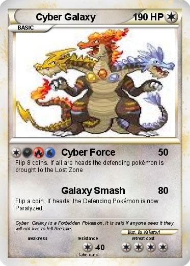 Pokemon Cyber Galaxy
