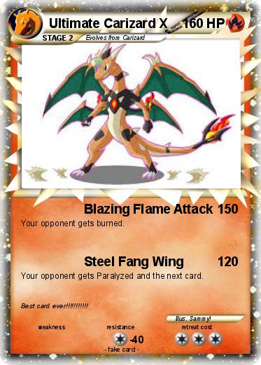 Pokemon Ultimate Carizard X
