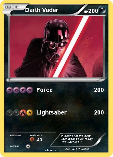 Pokemon Darth Vader