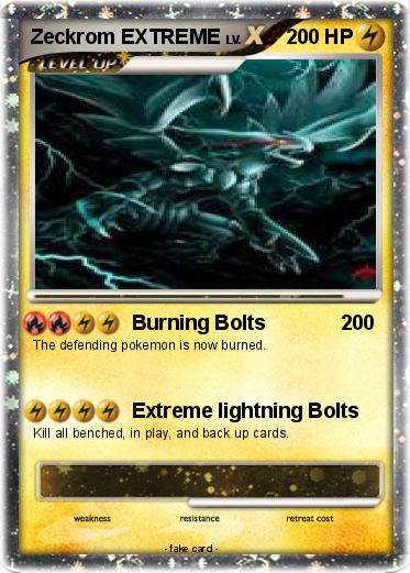 Pokemon Zeckrom EXTREME