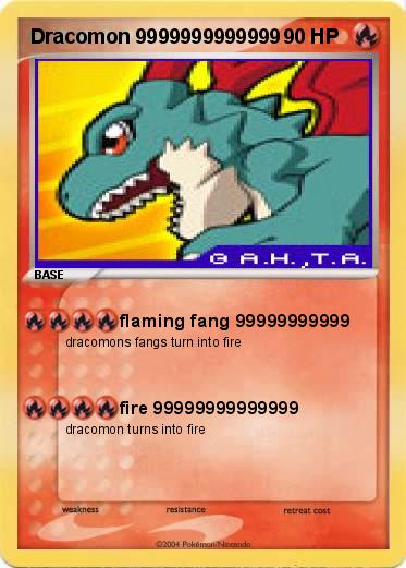Pokemon Dracomon 9999999999999