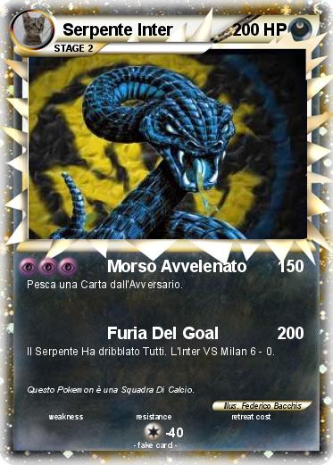 Pokemon Serpente Inter