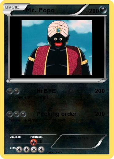 Pokemon Mr. Popo