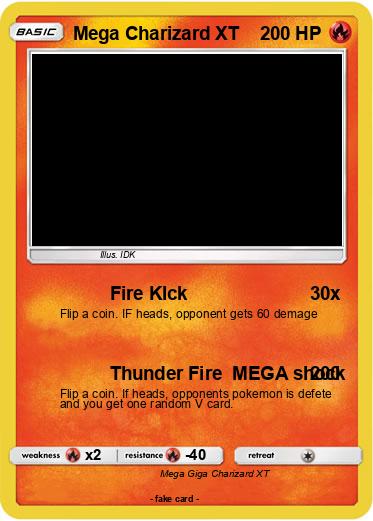 Pokemon Mega Charizard XT