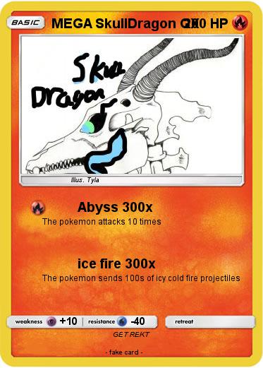 Pokemon MEGA SkullDragon GX