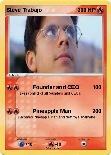 Pokemon Steve Trabajo