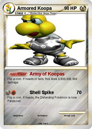 Pokemon Armored Koopa