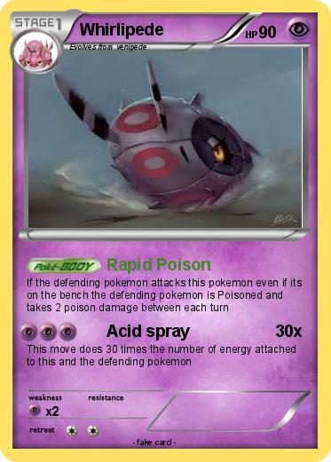 Pokemon Whirlipede