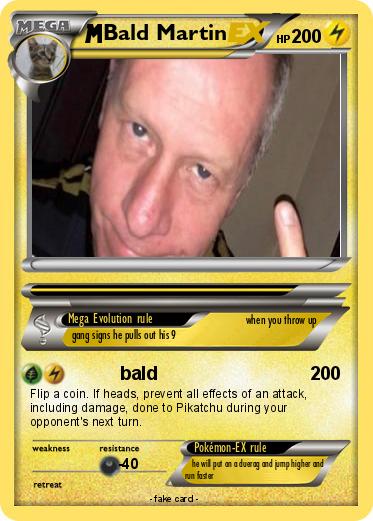 Pokemon Bald Martin
