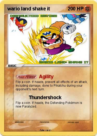 Pokemon wario land shake it
