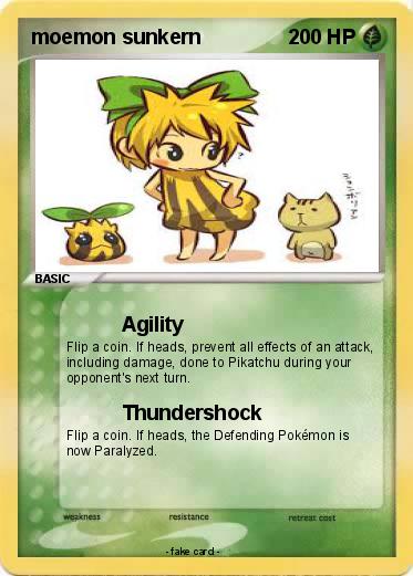 Pokemon moemon sunkern