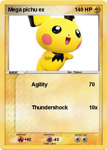 Pokemon Mega pichu ex