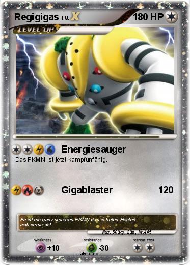 Pokemon Regigigas