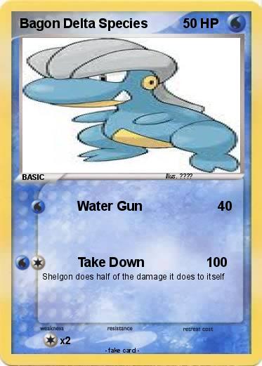 Pokemon Bagon Delta Species