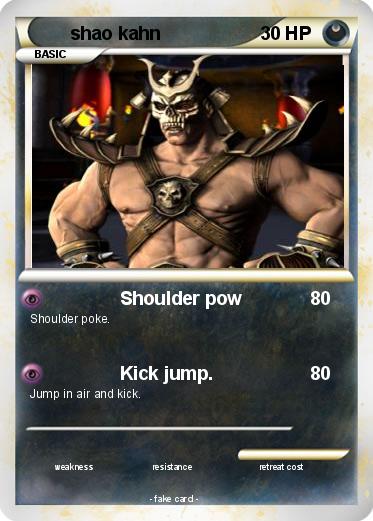 Pokemon shao kahn