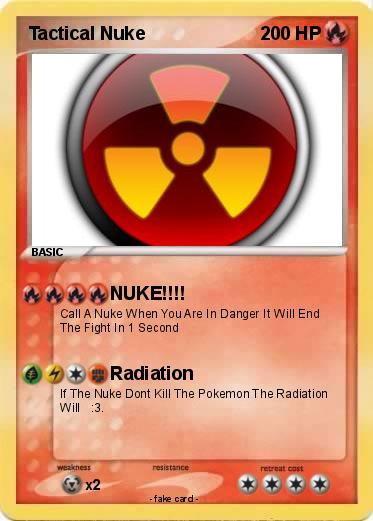 Pokemon Tactical Nuke