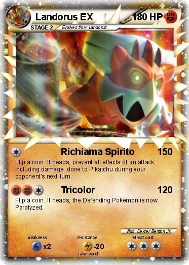 Pokemon Landorus EX