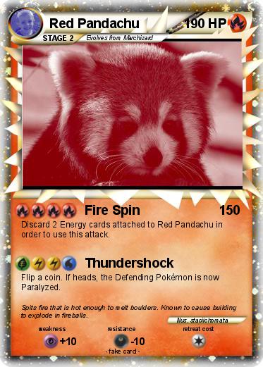 Pokemon Red Pandachu