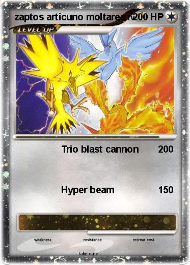 Pokemon zaptos articuno moltares