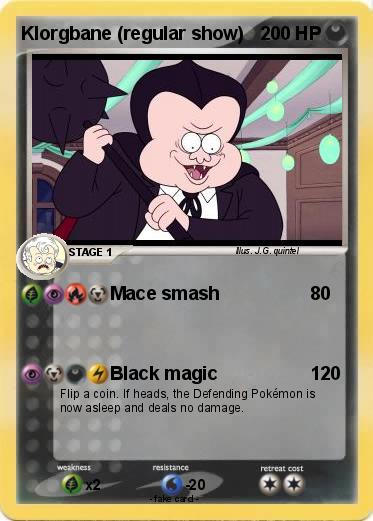 Pokemon Klorgbane (regular show)